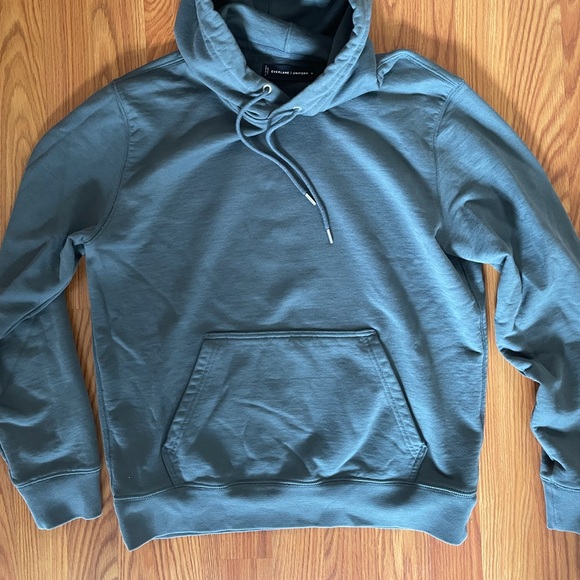 Men’s Everlane French Terry Hoodie in Slate Medium - Picture 5 of 7